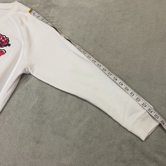 Vintage Lucky Brand White Sweatshirt Size Large - Picture 11 of 11